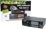 President CB Radio MC Kinley ASC AM-FM-LSB-USB 40CH ANL NB Hi-Cut 12/24