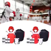 Taekwondo Sparring Gear Equipment Set Karate Clothing Head Guard Chest Protector