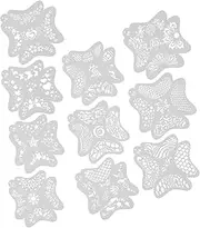 10pcs Face Painting Stencils Kit Washable Reusable Halloween Christmas Makeup Templates for Boys and Girls Adults