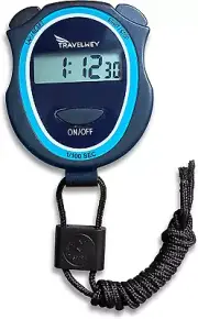 Digital Stopwatch - No Bells, No Whistles, Simple Basic Operation, Silent, Cl...