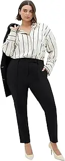 [City Chic] Women's Plus Size Pant-Asha, Black, 24 Plus