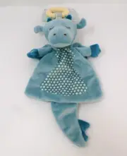 Douglas Baby Lil' Teether Blue Dragon 100% Silicone BPA Free Soothing Safe