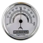 Lockdown Vault Hygrometer for Monitoring Humidity and Moisture Control in Gun...