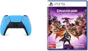 DualSense Wireless Controller - Starlight Blue - PlayStation 5 + Dragon Age Bundle