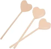 TOYANDONA Wooden Fairy Sticks DIY Kit 3pcs Fairy Wands Photo Props for Boys and Girls