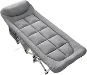 JSEIAJB Office Lunch Bed Folding Bed Nap Bed Single Outdoor Camping Beds