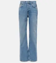 [Re/Done] Re/Done High-rise straight jeans 30 blue