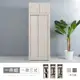 【時尚屋】[UF10]維也納3x7尺木心板推門一款三式被櫥衣櫃UF10-3633+3633-1-二色可選/免運費/免組裝/推門衣櫃