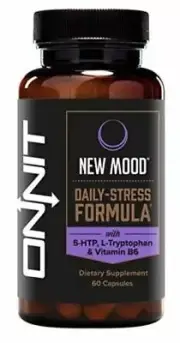 ONNIT New Mood Formulated To Help Mood and Relaxation (60 Capsules) NEW