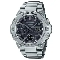 在飛比找momo購物網優惠-【CASIO 卡西歐】G-STEEL系列 藍芽連線 X 太陽