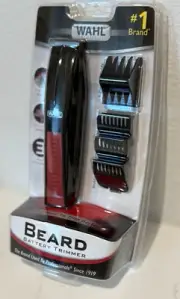 ***WAHL***BEARD BATTERY TRIMMER***NWT***PRECISION BLADES-10 CUTTING LENGHTS
