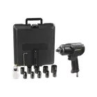 Ryobi Airwave ½” Impact Wrench 17 Piece Kit Workshop Power Tools Equipment