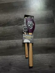 Core Kitchen Skull Bamboo And Silicone Large And Mini Pointed Spatula Set NEW