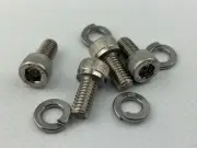 4 Vespa Flywheel Cowling Bolts & Washers Allen Key Headed Stainless Steel Geared