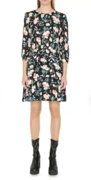CUE Ladies Floral Dress - Size 16 - BNWT