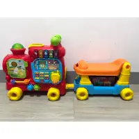 在飛比找蝦皮購物優惠-Vtech 4合1智慧積木學習車