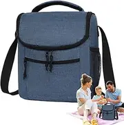 Camping Cooling Bag - Portable Camping Insulated Backpack | Insulated Thermal Soft Lunch Insulation Carrier Lightweight for Picnic Climbing Walking
