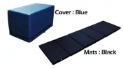 MULTI PURPOSE VINYL MAGIC BOX FOLDABLE PLAY FOR INFANT TODDLER MAT BLUE COLOR