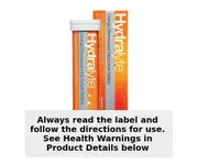 Hydralyte Effervescent Electrolyte Tablets Orange 20 Pack
