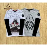 T 卹男孩角色遊戲 ASSASINS CREED