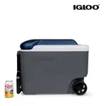 IGLOO MAXCOLD 系列五日鮮 40QT 拉桿冰桶 34226 / 保鮮 保冷 露營 戶外 保冰 冰桶