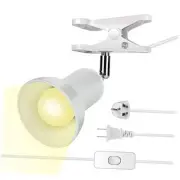 Desk lamp,360° Rotation Clip on Lamp Portable Book Reading Light,Clamp on