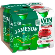 Jameson Dry & Lime 4.8% Can 330mL
