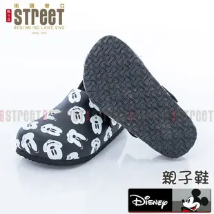 【街頭巷口 Street】迪士尼 Disney 親子鞋 小孩款 大頭米奇 舒適好穿 休閒勃肯包鞋 KRM453937BK