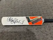 Cricket Australia ADAM GILCHRIST Signed Autograph Mini Cricket Bat Genuine