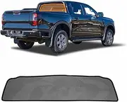 X-CAR Rear Windscreen Sun Shade for Ford Next-Gen Ranger 2022-2025 Car Custom Wind Screen Sun Blind Mesh