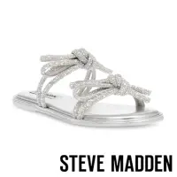 在飛比找momo購物網優惠-【STEVE MADDEN】BORA BORA 閃鑽綁結平底