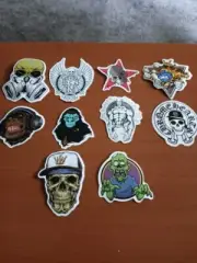 Assorted Stickers - Over 50 of Them - Put on Laptops , Walls , Windows , Etc