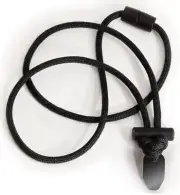 Wazoo Survival Gear Firecraft Necklace Black