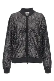 BRUNELLO CUCINELLI 'Dazzling Net Embroidery' Cardigan