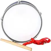 13" Snare Drum Music Drums with Adjustable Strap Music Learning Musical Instruments Percussion Instrument for Beginners Teens, Blue