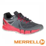 【EZGOING】MERRELL AGILITY PEAK 男 多功能越野跑鞋 黑紅09645 機能休閒鞋 戶外登山