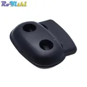 Plastic Cord Lock Stopper Toggle Clip Black 25mm*21mm*8mm