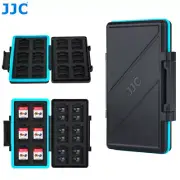 JJC Memory Card Case Storage for 12 Nintendo Switch Game Card + 24 Micro SD Card