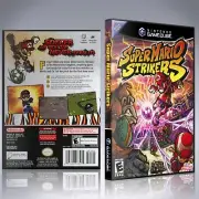 GameCube Replacement Case - NO GAME - Super Mario Strikers