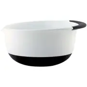 Oxo Mixing Bowl Kitchen Food Baking/Stirring Container w/ Spout & Handle White