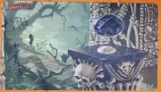 Mox Jet Play Mat MTG Playmat SIGNED Raoule Vitale Wizards Of The Coast