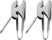 UPKOCH 2pcs Melon Pliers Nut Opener Sunflower Opener Mini Cookies Metal Chestnut Peeler Grill Tools Stripping Opener Sunflower Clip. Peeled Tools Steel Nutcracker Case