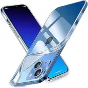 Verco Mobile Phone Case for Apple iPhone 13 Mini Case, Mobile Phone Cover for iPhone 13 Mini Case Transparent Thin Clear Silicone Transparent