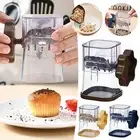 SALUTUY Manual Nut Chopper Multifunctional Nut Grinder Nut Dry Fruit Cutter