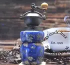 Handmade Crank Pine Cones & Resin Manual Coffee Bean Grinder Grinding Mill 352a