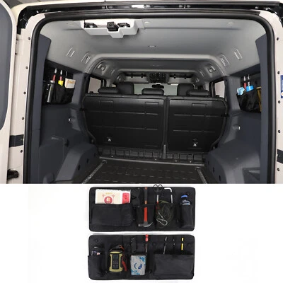 Fits Ineos Grenadier Boot Side Window Organizer Parcel Storage Pouch Bag Net