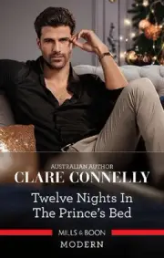 Twelve Nights in the Prince's Bed [Large Print] by Clare Connelly Paperback Book