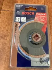 Bosch 3-1/2 x 1/8" Starlock Carbide Grit Grout & Abrasive Grinding Blade