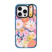 iPhone 16 Pro Impact Ring Stand Case MagSafe Compatible Floral Joy by Macarena Chomik