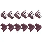 Corner Protectors, 16 Pcs Furniture Corner Guards and Edges Bumpers(Dark Brown)